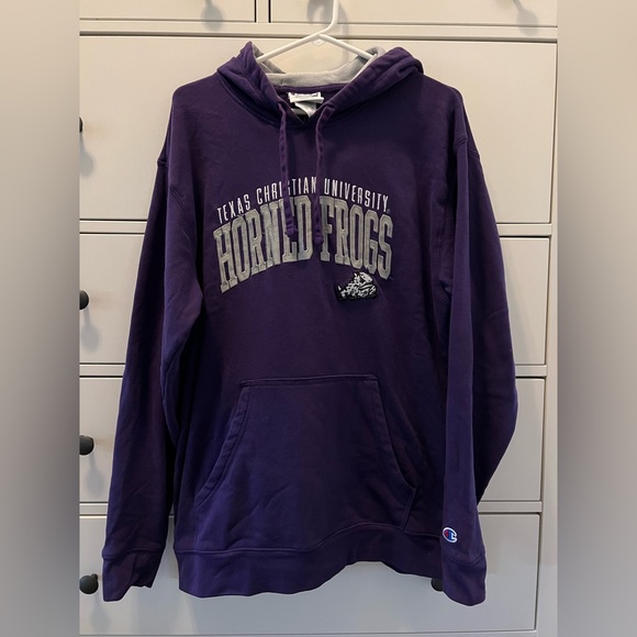 TCU Horned Frogs Hoodie L - Picture 1 of 4